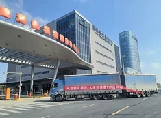 Penghantaran Pengangkutan Jalan Asia Tenggara China Ke Pintu
